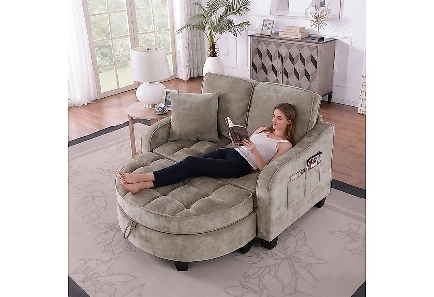 HAUSS SPOLE Schlafsofa mit Schlaffunktion Wohnzimmersofa Multifunktionales günstig online kaufen