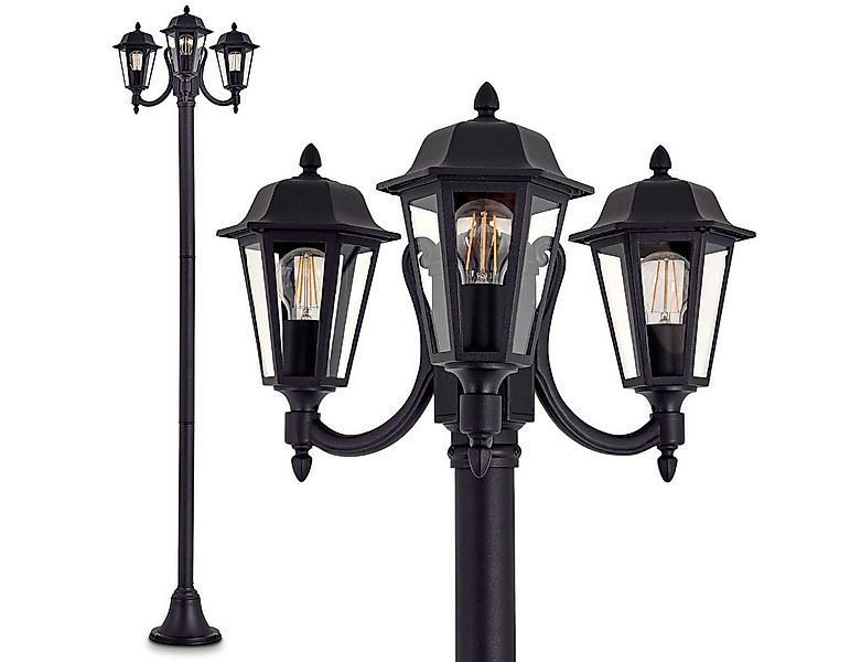 hofstein Außen-Stehlampe »Parco« Außenleuchte Kandelaber in antikem Look, o günstig online kaufen