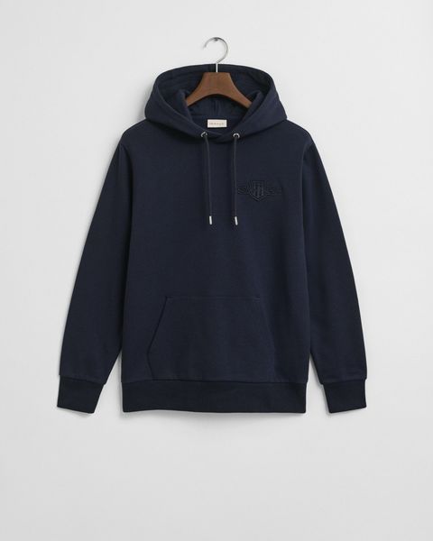 Gant Hoodie TONAL SHIELD Ton-in-Ton Stickerei, günstig online kaufen