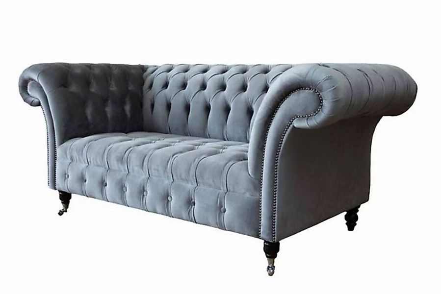 JVmoebel Chesterfield-Sofa, Chesterfield Zweisitzer Klassisch Design Sofa C günstig online kaufen