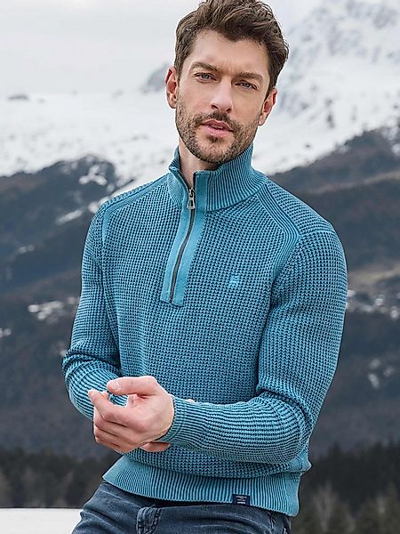 LERROS Strickpullover LERROS Herren Troyer in Strukturqualität günstig online kaufen