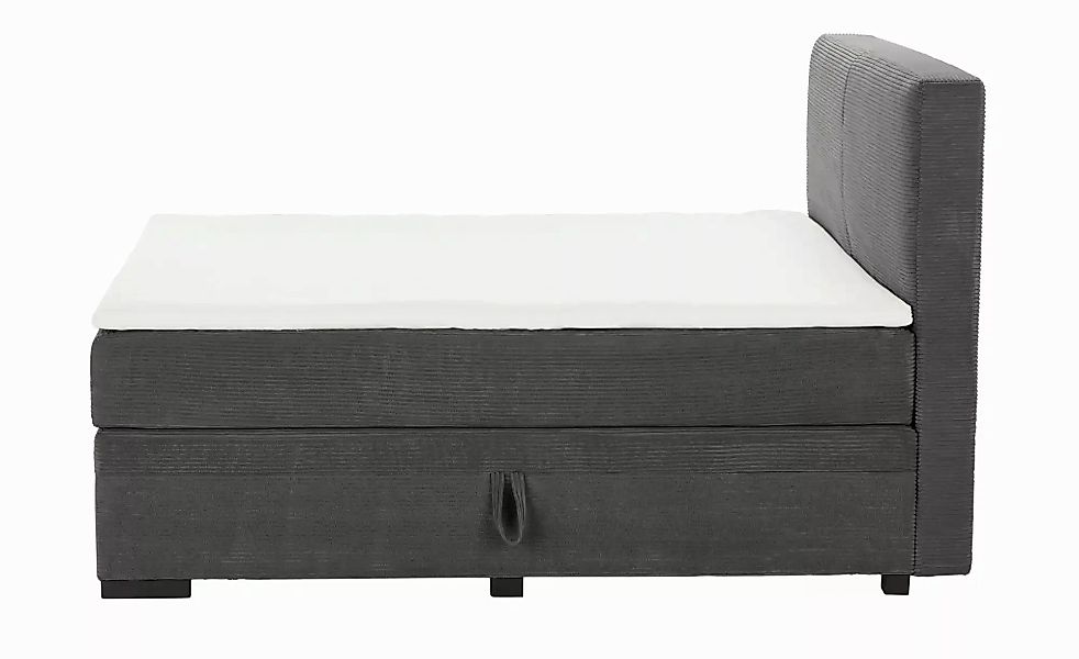 Boxi Boxspringbett mit Bettkasten Boxi Classic ¦ grau ¦ Maße (cm): B: 160 H günstig online kaufen