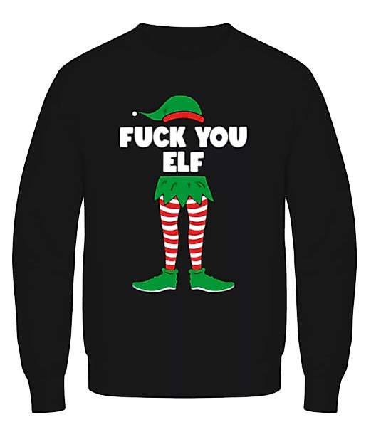 Fuck You Elf · Männer Pullover günstig online kaufen