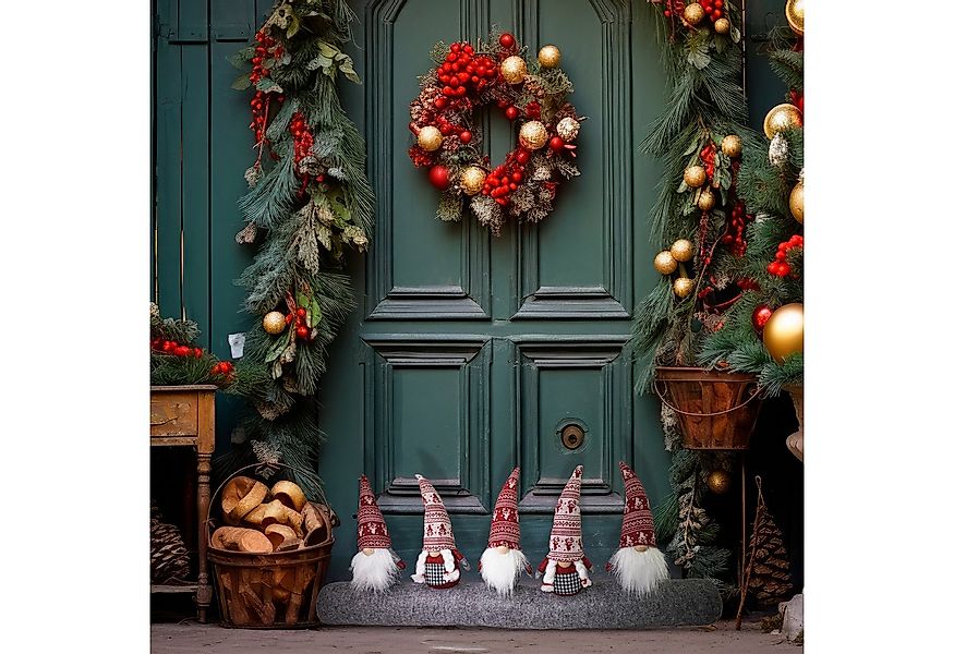 hausleben Zugluftstopper Zugluftstopper mit 5 Wichtel 25 cm 90 x10 cm, 25 c günstig online kaufen