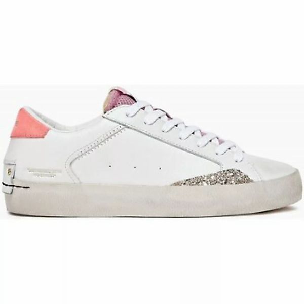 Crime London  Sneaker DISTRESSED D Sneaker Frau WEISS-ROSA günstig online kaufen