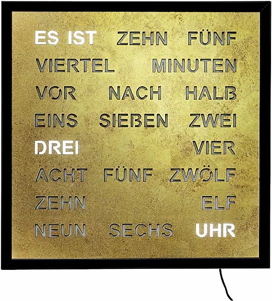 AMS Wanduhr Quarzuhr, Digitaluhr, Wohnzimmer, Esszimmer, Küche, Arbeitszimm günstig online kaufen