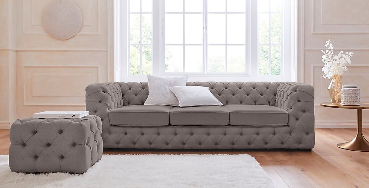 Guido Maria Kretschmer Home&Living Chesterfield-Sofa "Kalina", klassische C günstig online kaufen