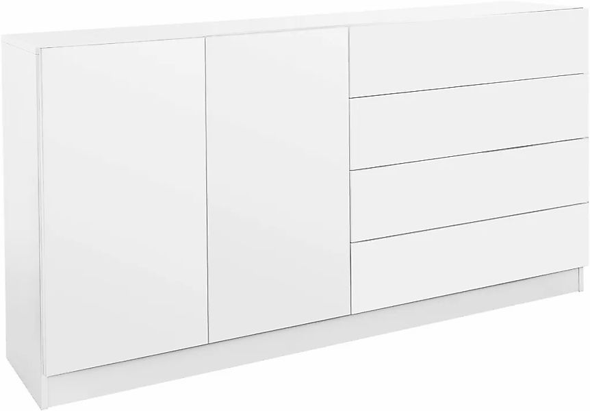 borchardt Möbel Sideboard "Vaasa, Kommode mit 2 Türen und 4 Schubkästen auf günstig online kaufen