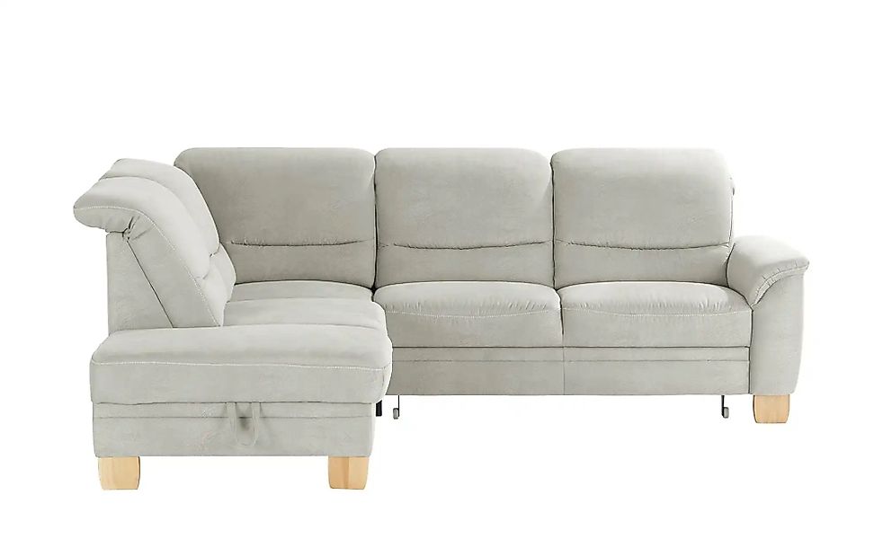meinSofa Ecksofa  Liva ¦ grau ¦ Maße (cm): B: 254 T: 224.0 Polstermöbel > S günstig online kaufen