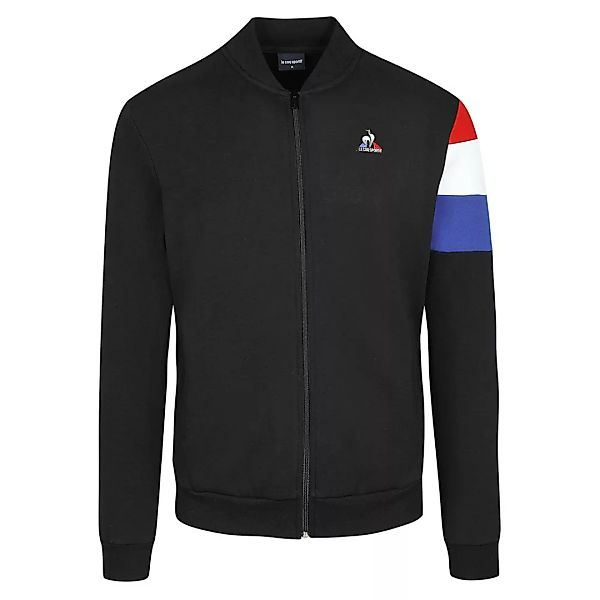 Le Coq Sportif Tri Nº1 Sweatshirt Mit Reißverschluss XS Black günstig online kaufen