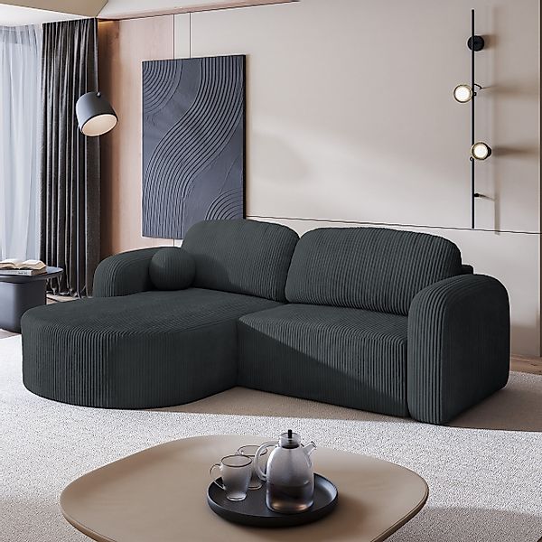 Masseno Ecksofa AMILIA mit Schlaffunktion L-Form, günstig online kaufen