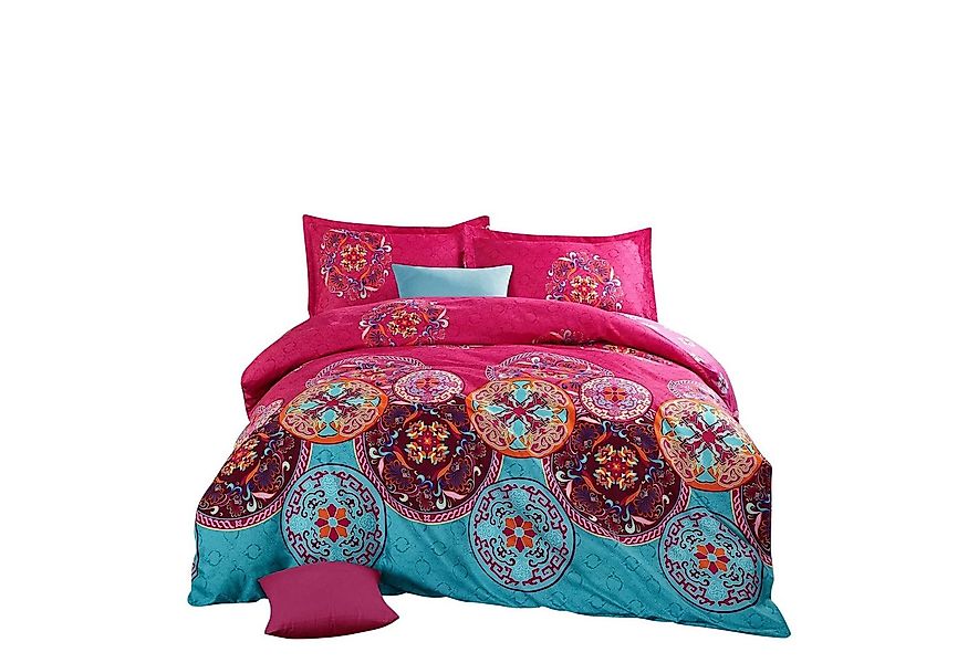 BYSURE Bettwäsche, 2 teilig, Mitchell Boho Bettwäsche, Mikrofaser günstig online kaufen