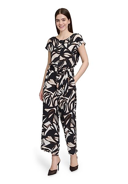 Betty&Co Overall "Betty & Co Damen Jumpsuit mit U-Boot-Ausschnitt", (1 tlg. günstig online kaufen