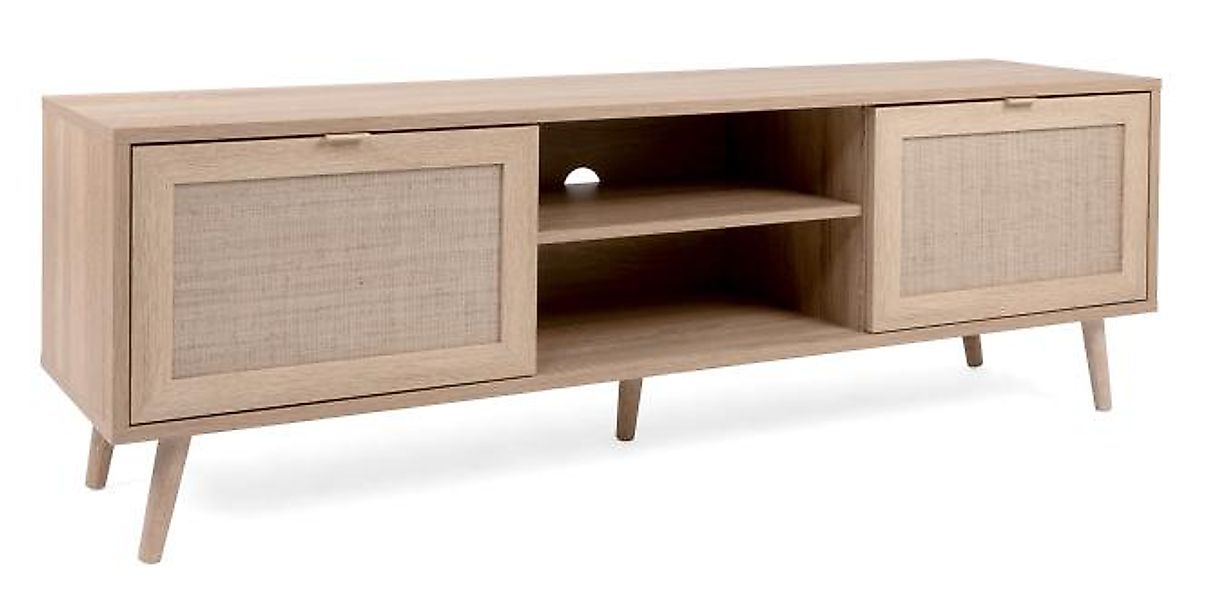 TV-Lowboard  Rafia ¦ holzfarben ¦ Maße (cm): B: 150 H: 52 T: 40.0 Kommoden günstig online kaufen
