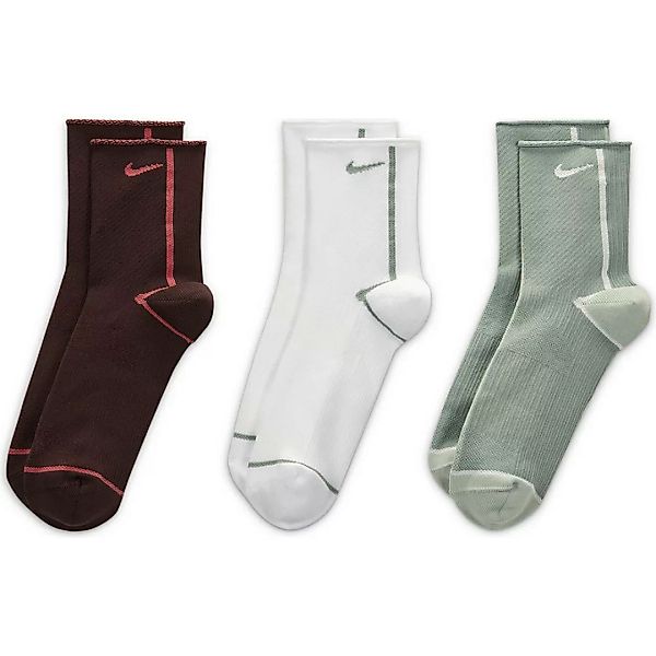 Nike Everyday Plus Lightweight 3 Paare Socken EU 34-38 Multi / Color günstig online kaufen