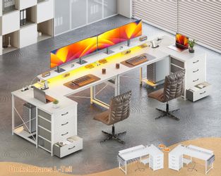 ODK Eckschreibtisch ODK Eckschreibtisch mit 4 günstig online kaufen