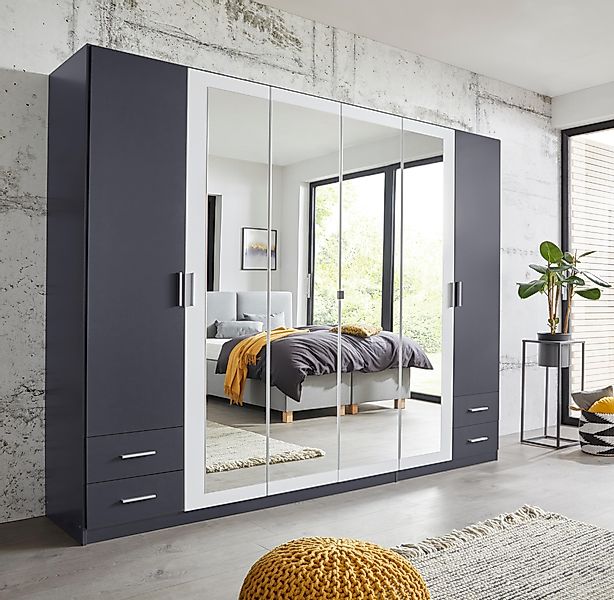 rauch Drehtürenschrank "Flexx", mit 4 Schubkästen günstig online kaufen