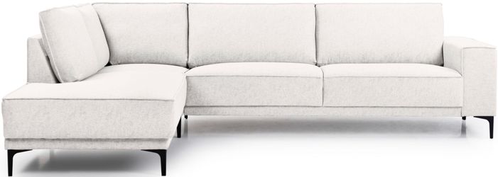 PLACES OF STYLE Ecksofa "Polsterecke Oland, Struktur, Flachgewebe, Luxus-Mi günstig online kaufen