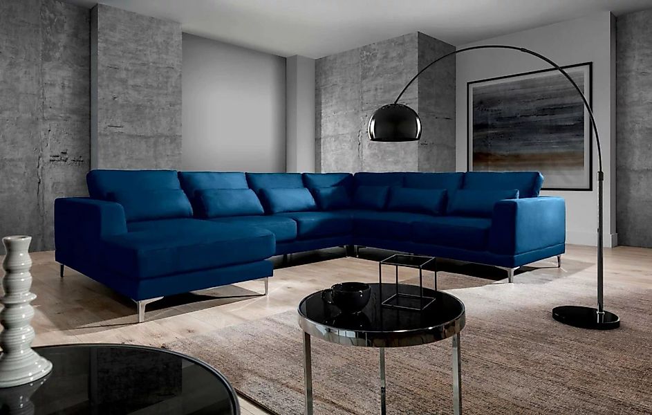 99rooms Wohnlandschaft Vanea, U-Form, Design günstig online kaufen