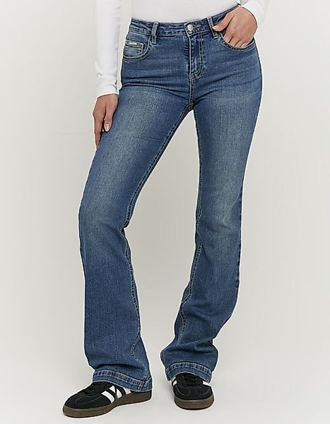 Tally Weijl Bootcut-Jeans "SPADEBOOTY" Baumwollmischung, Mid Waist günstig online kaufen
