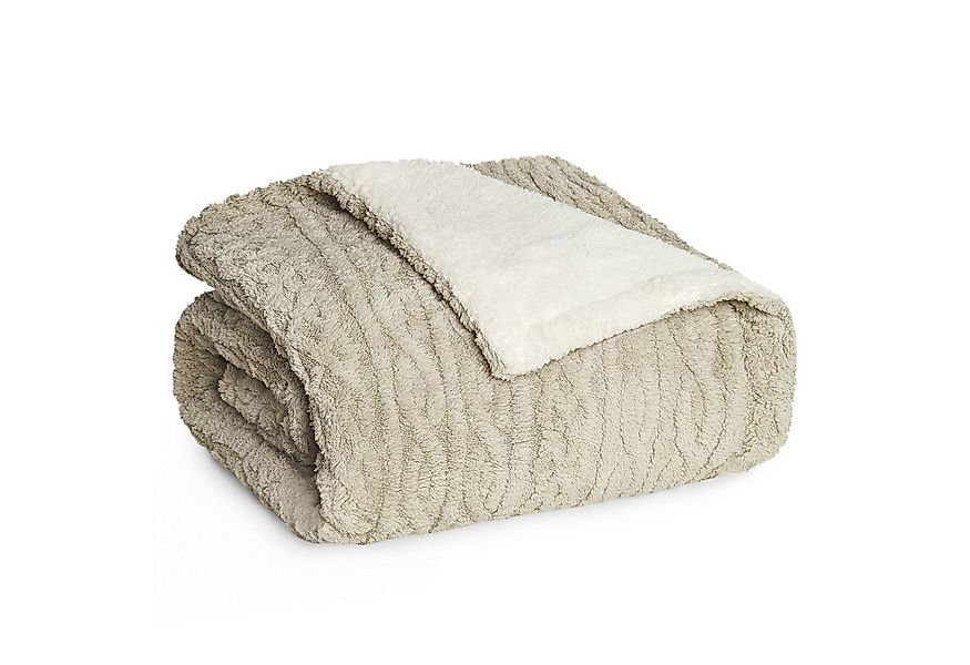 Wohndecke Oeko-TEX zertifizierte waschbare Wohn- & Kuscheldecke, Blumtal, m günstig online kaufen