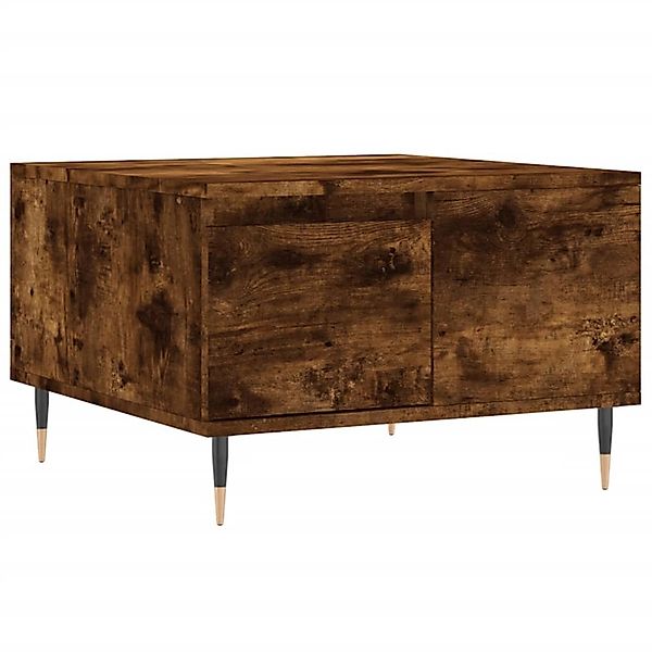 vidaXL Couchtisch Räuchereiche 55x55x36,5 cm Holzwerkstoff 830753 günstig online kaufen
