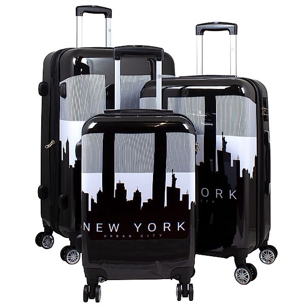 Trendyshop365 Hartschalen-Trolley New York, Koffer Manhattan günstig online kaufen