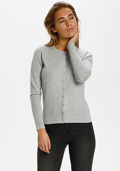 Saint Tropez Strickjacke A8661, MilaSZ R-Neck günstig online kaufen