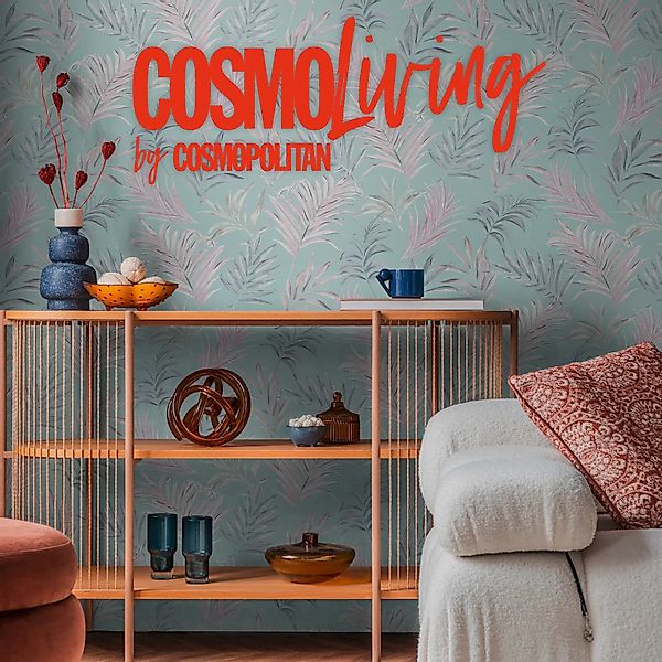 A.S. Création Vliestapete Tropen Blattmuster Blau günstig online kaufen