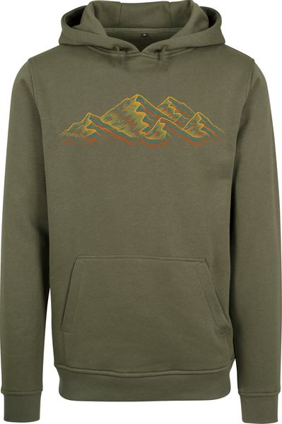 Baddery Kapuzenpullover Hoodie: "Alpen" - Kletter günstig online kaufen