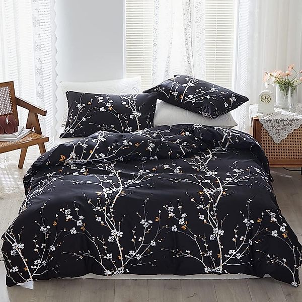 ibettertec Bettwäsche Bettwäsche,Bettbezug 135x200cm,155x220cm Bettwäsche s günstig online kaufen