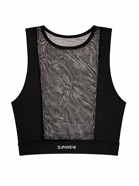 Supawear Tanktop Supawear Mesh Monotone Crop Tank Black günstig online kaufen