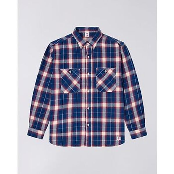 Edwin  Hemdbluse I035870 WORK SHIRT-NRM.67 NAVY/RED günstig online kaufen