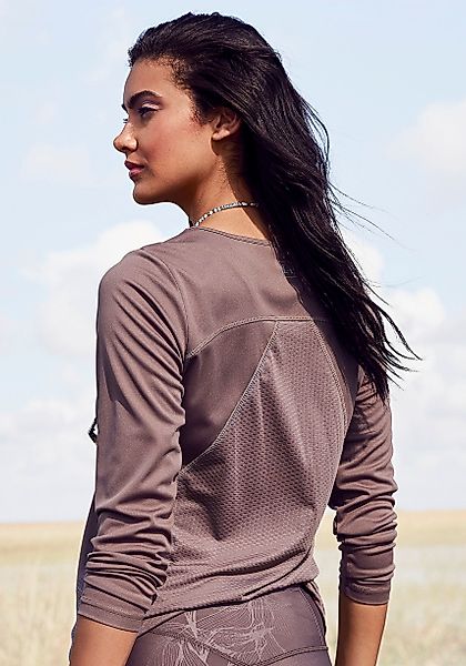 LASCANA ACTIVE Funktionsshirt mit Mesh-Einsatz günstig online kaufen