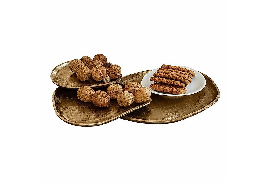 Mirabeau Dekoschale Schale Zampillo champagner günstig online kaufen