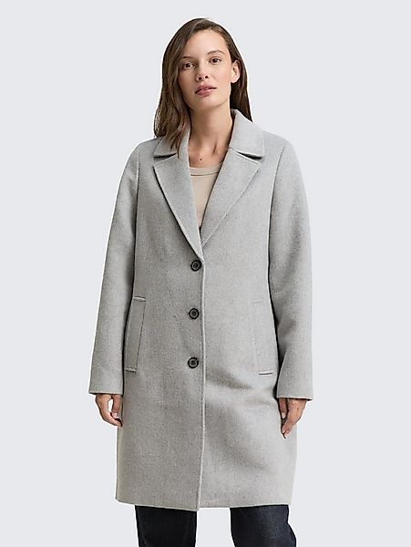 TOM TAILOR Kurzmantel Jacken Wollmantel mit Eingriffstaschen günstig online kaufen