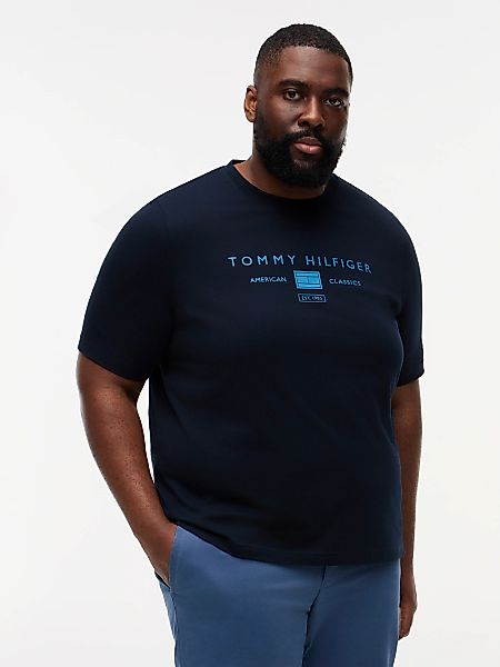 Tommy Hilfiger Big & Tall T-Shirt "BT-BRAND LOVE MONO STACK" Große Größen, günstig online kaufen