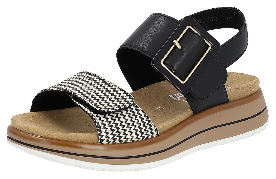 Remonte ELLE-Collection Keilsandalette, Sommerschuh, Sandale, Komfortschuh günstig online kaufen