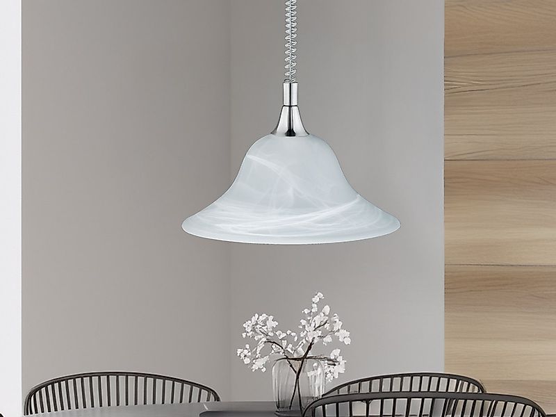 TRIO Leuchten LED Pendelleuchte, LED wechselbar, Warmweiß, Design-klassiker günstig online kaufen