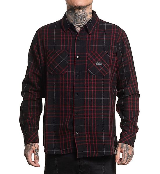 Sullen Clothing Langarmhemd Gridlock Flannel Shirt günstig online kaufen