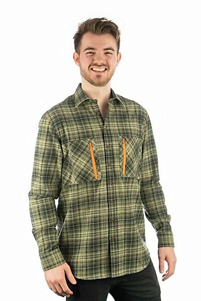 Tom Collins Outdoorhemd Grihol Herren Langarmhemd mit Stickerei auf der Bru günstig online kaufen