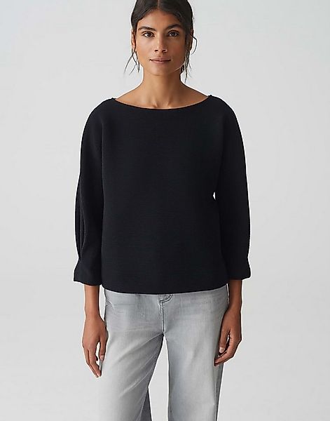 OPUS Sweater Sweater GENZI Batwing Fit mit Struktur günstig online kaufen
