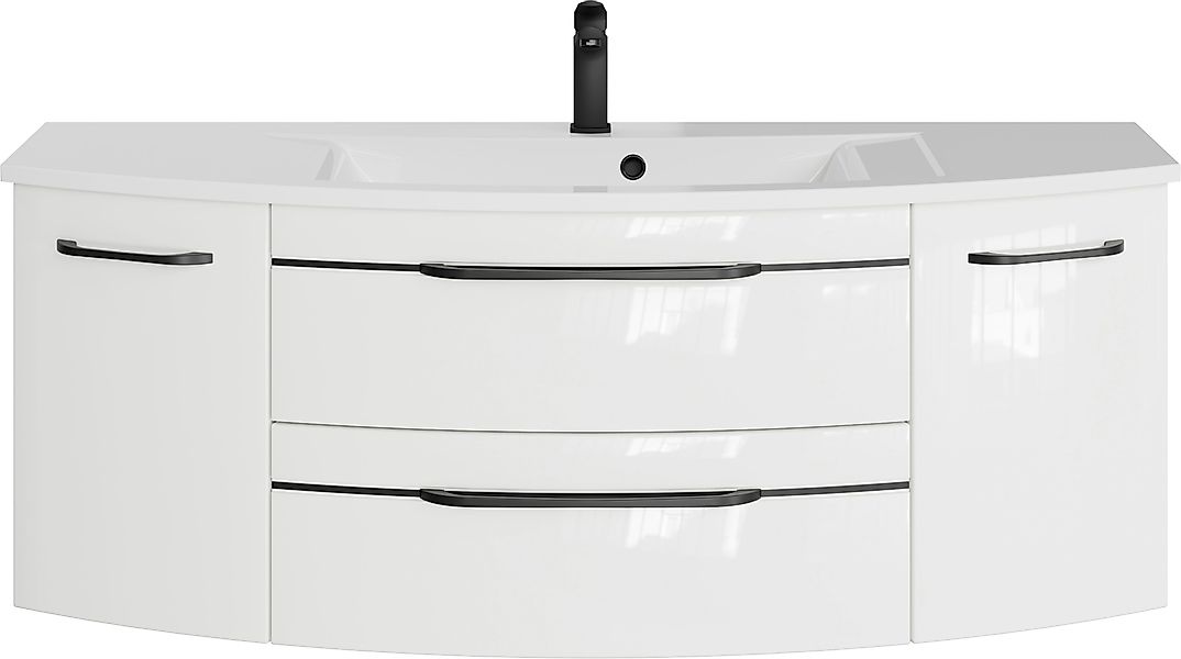 Saphir Waschtisch "Serie 7045 Mineralmarmor-Waschtisch und Unterschrank, 13 günstig online kaufen