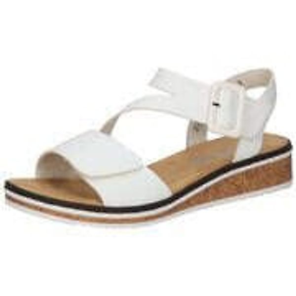 Rieker Keilsandale Damen weiß günstig online kaufen