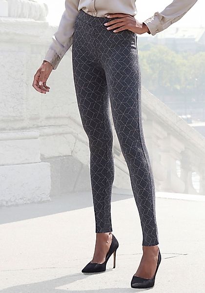 LASCANA Leggings, mit Ajourstrickmuster günstig online kaufen