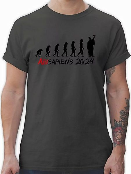 Shirtracer T-Shirt ABIsapiens 2024 Abitur & Abschluss 2024 Geschenk günstig online kaufen