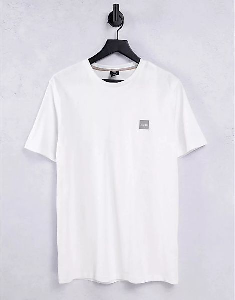 BOSS – Tales – T-Shirt in Weiß günstig online kaufen