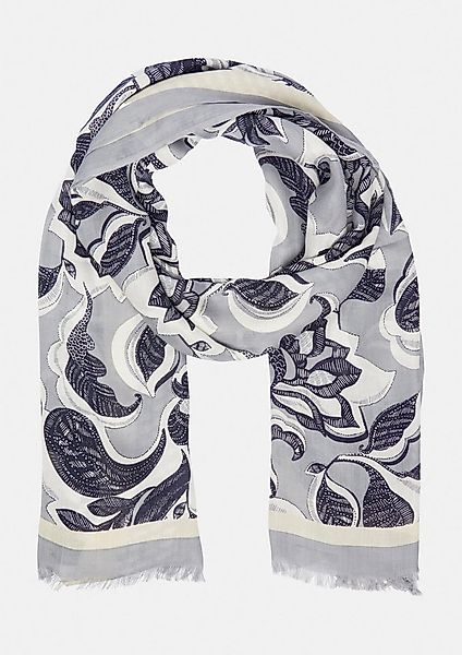 comma Schal Tuch, Floral gemusterter Twill-Schal günstig online kaufen