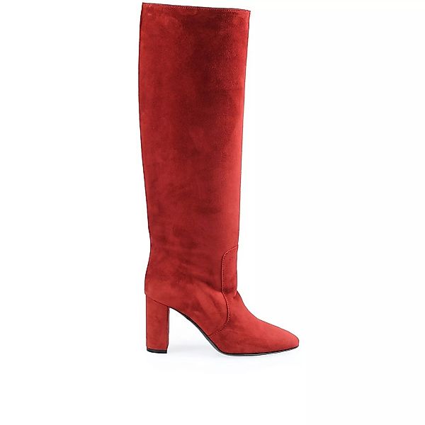 VIA ROMA 15 Stiefel Damen rot Camoscio günstig online kaufen