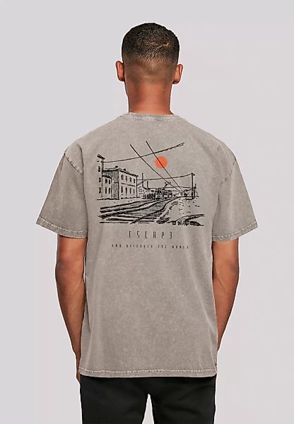 F4NT4STIC T-Shirt "Oversize Escape Discover the World Town", Premium Qualit günstig online kaufen